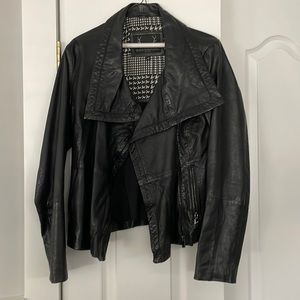 BOD & CHRISTENSEN Faux leather jacket